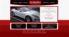 Desktop Screenshot of firstimpressionsdetailing.com